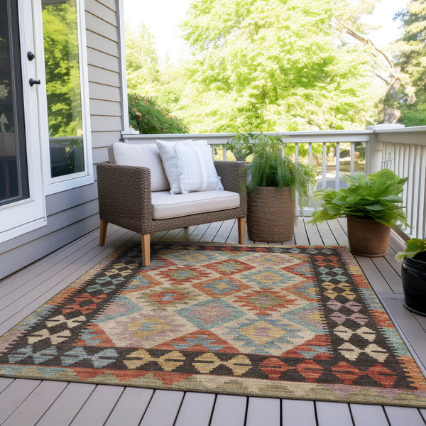 addison chantille acn1915 paprika rug