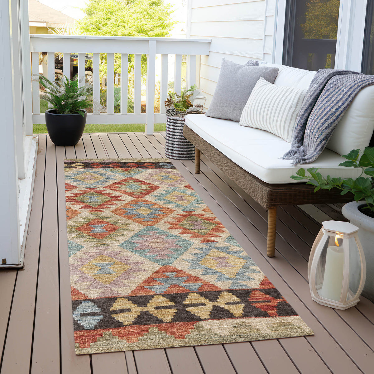 addison chantille acn1915 paprika rug