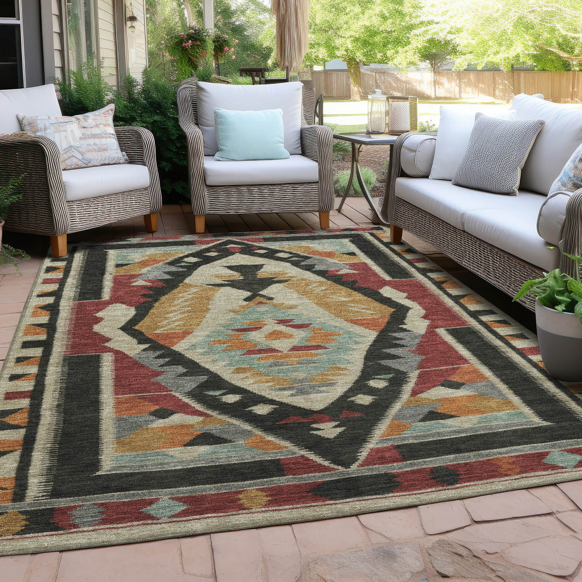 addison chantille acn1916 red rug