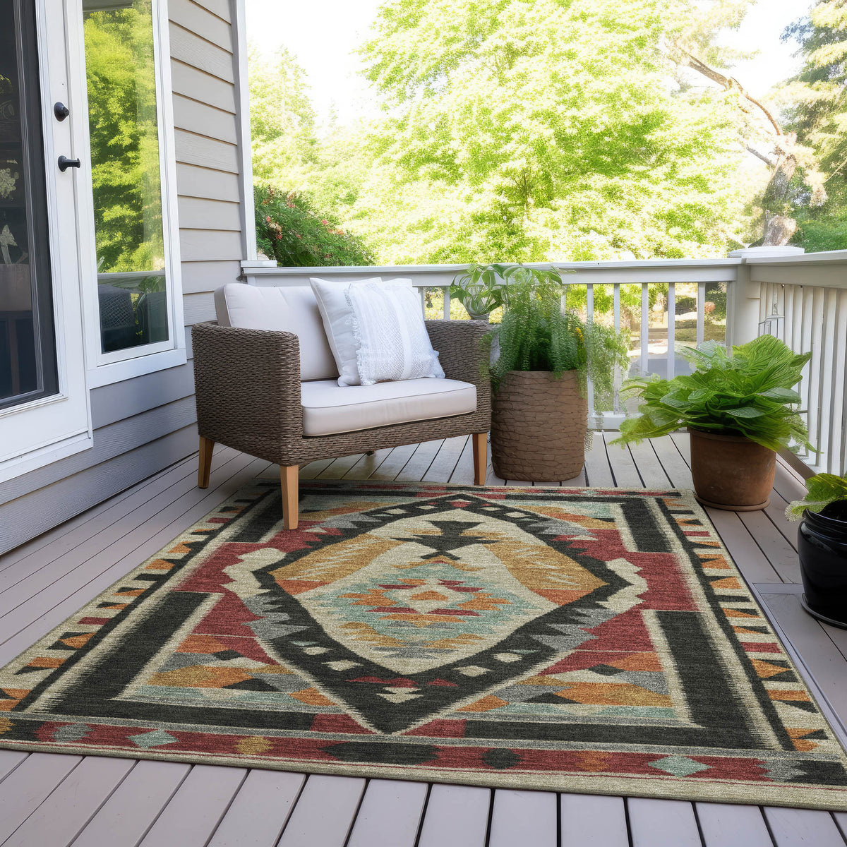 addison chantille acn1916 red rug
