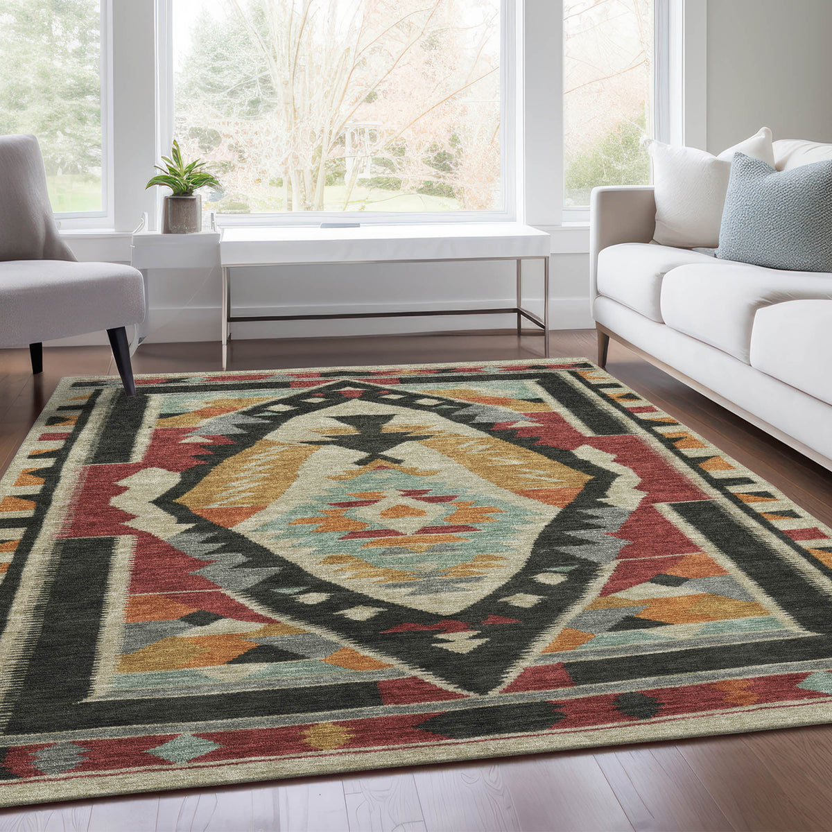 addison chantille acn1916 red rug