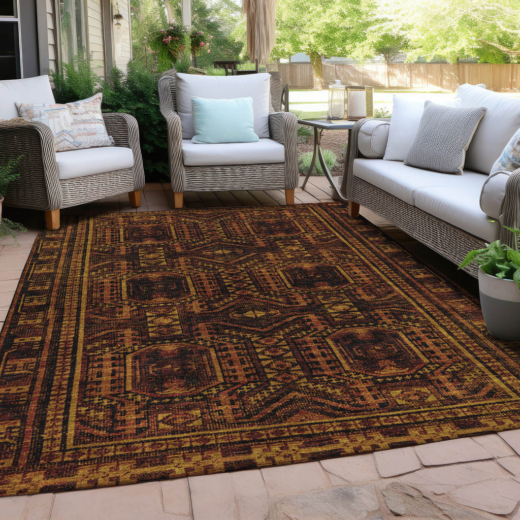 addison chantille acn1920 paprika rug