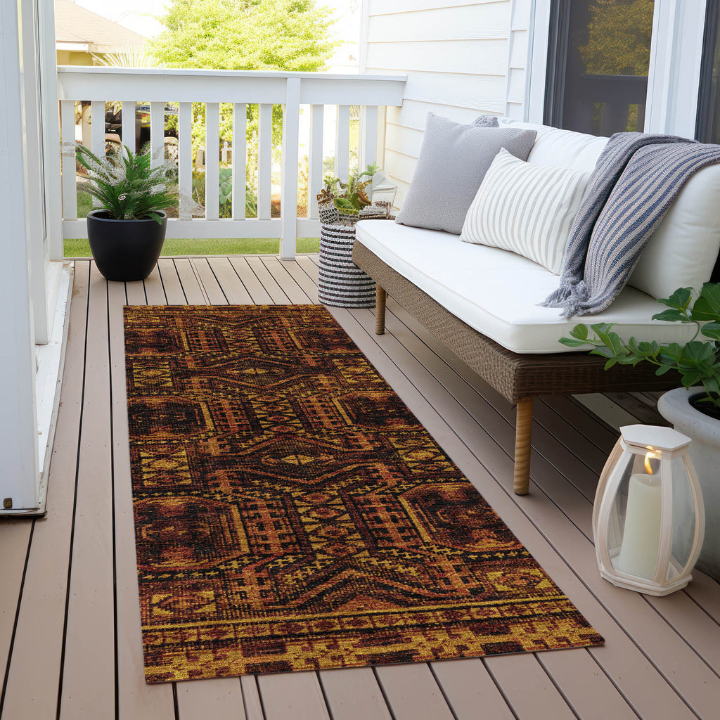 addison chantille acn1920 paprika rug