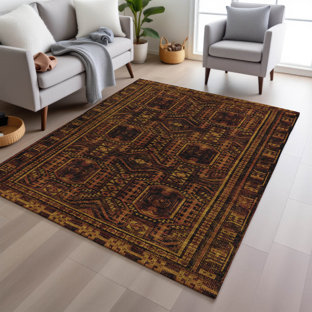 addison chantille acn1920 paprika rug