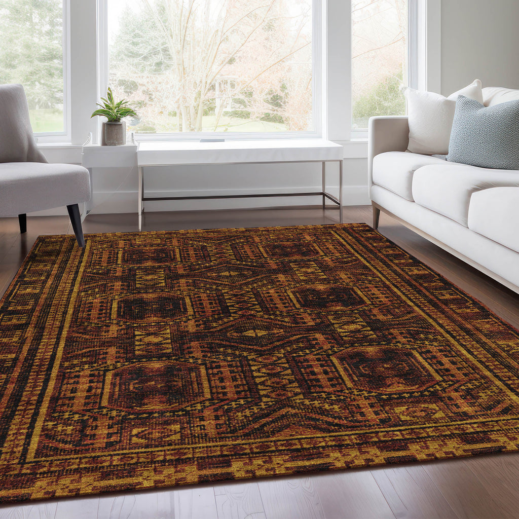 addison chantille acn1920 paprika rug