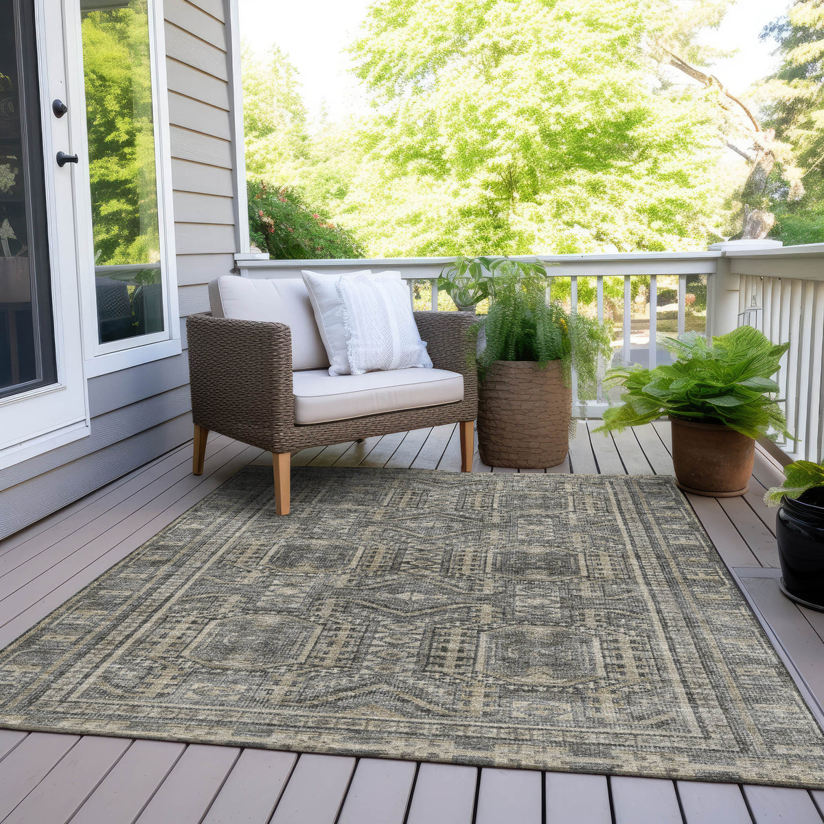 addison chantille acn1920 pewter rug