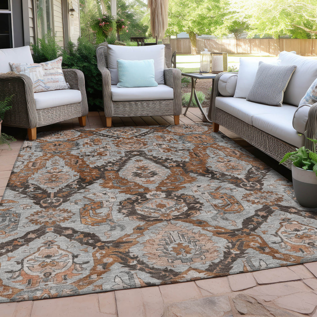 addison chantille acn1921 paprika rug