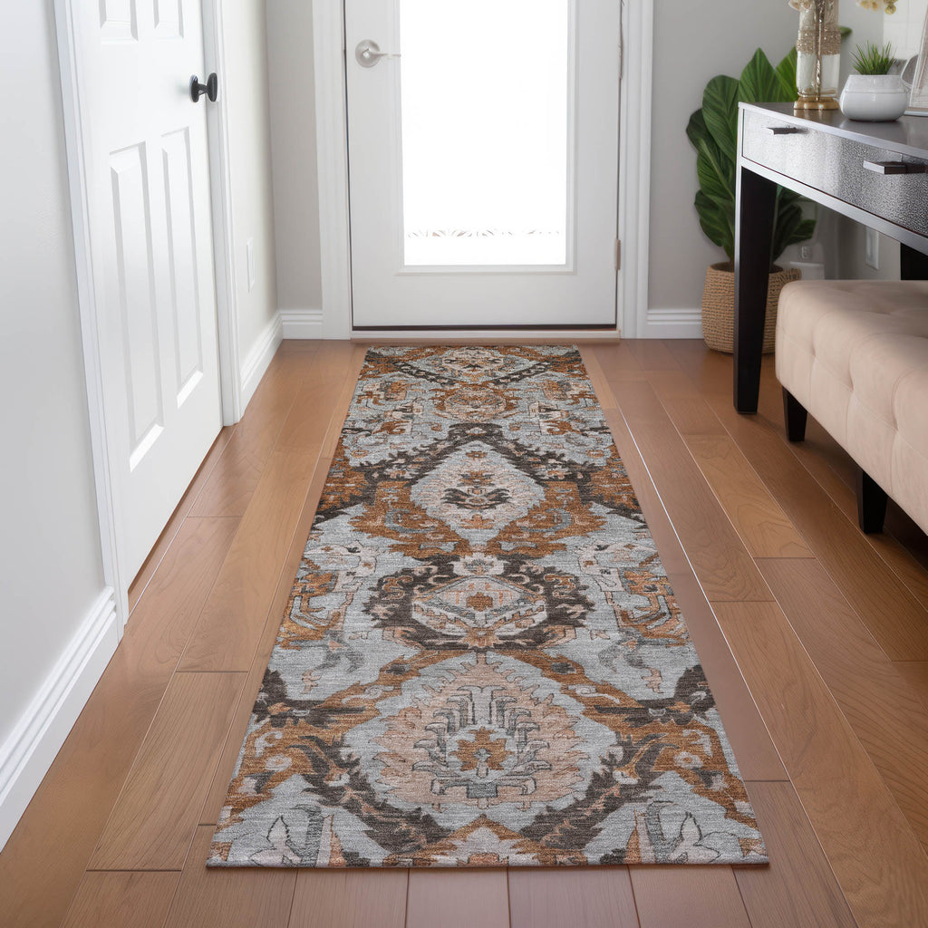 addison chantille acn1921 paprika rug