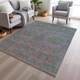 addison chantille acn1923 teal rug