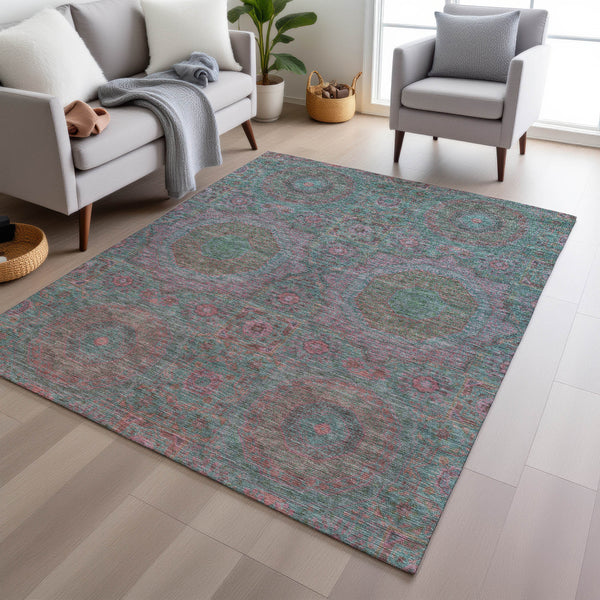addison chantille acn1923 teal rug