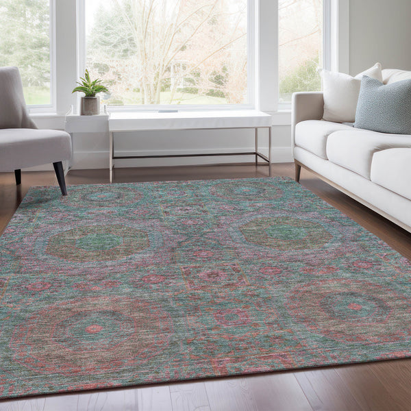 addison chantille acn1923 teal rug