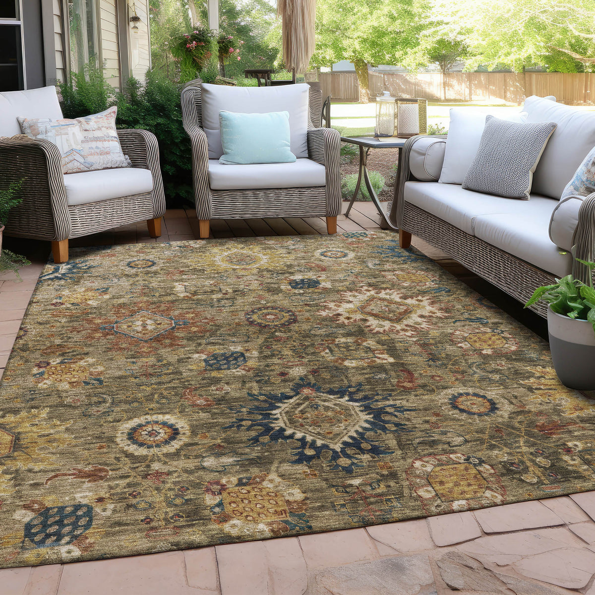 addison chantille acn1927 brown rug