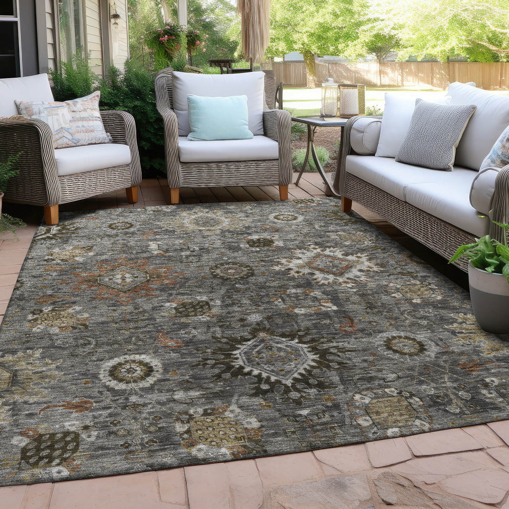 addison chantille acn1927 pewter rug