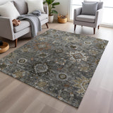 addison chantille acn1927 pewter rug