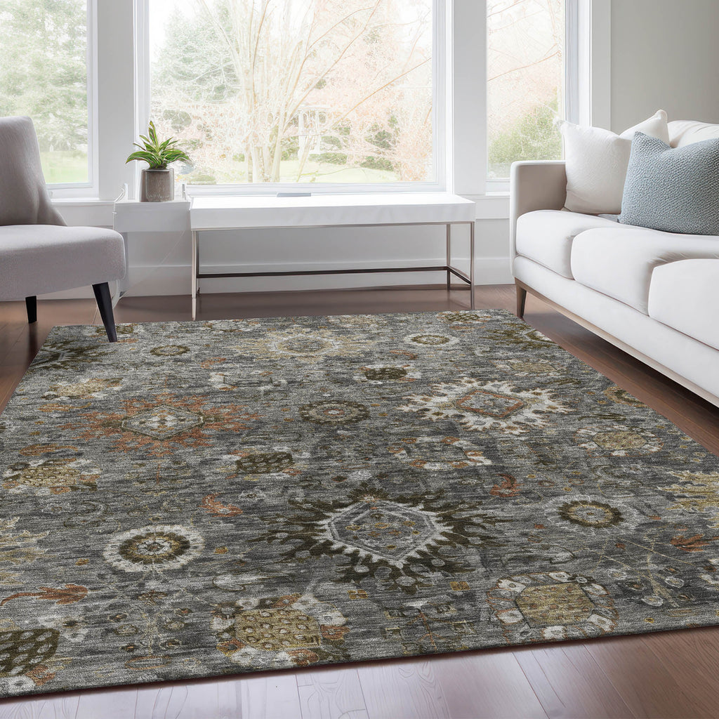 addison chantille acn1927 pewter rug