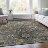 addison chantille acn1927 pewter rug