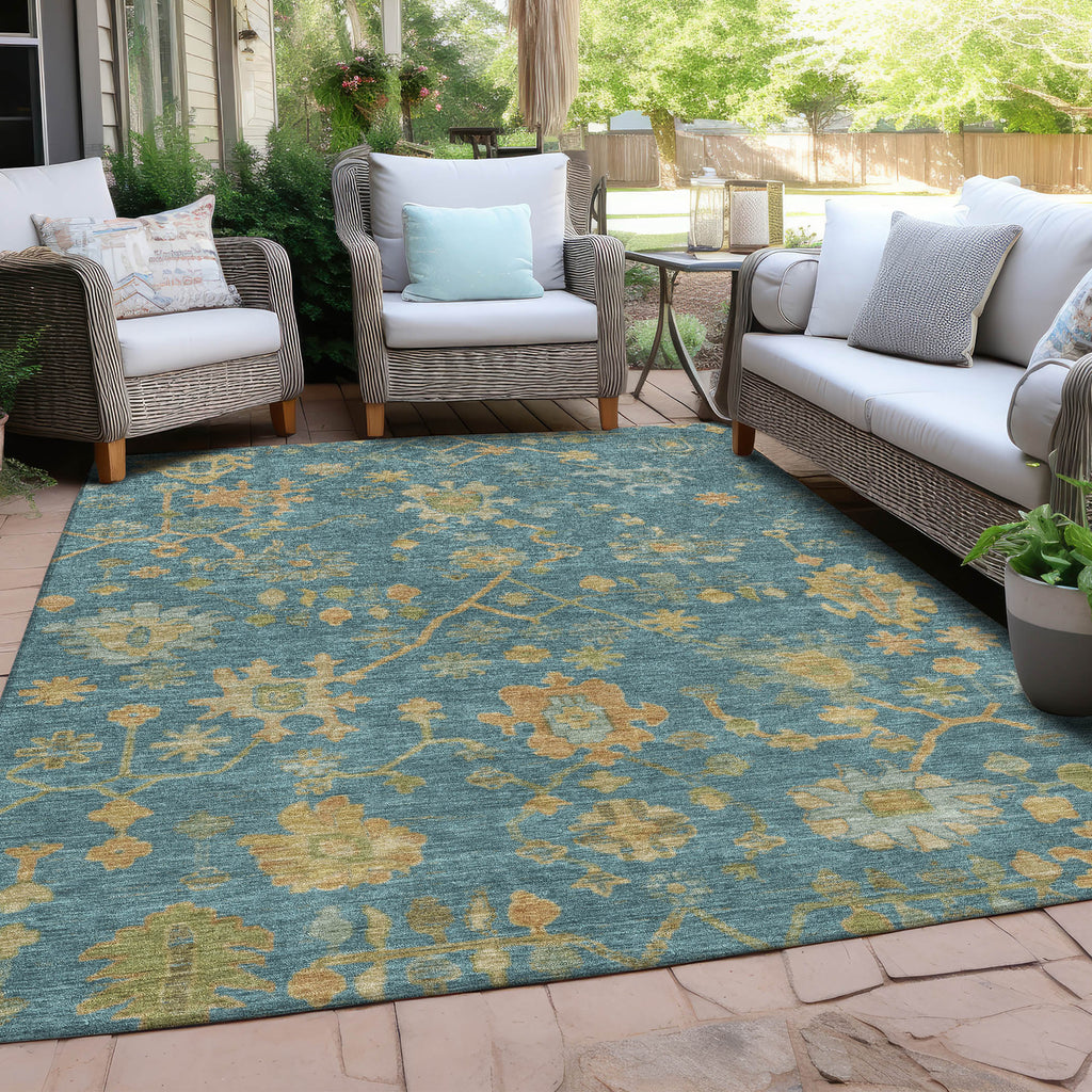 addison chantille acn1930 teal rug