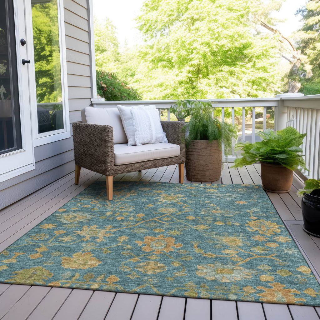 addison chantille acn1930 teal rug