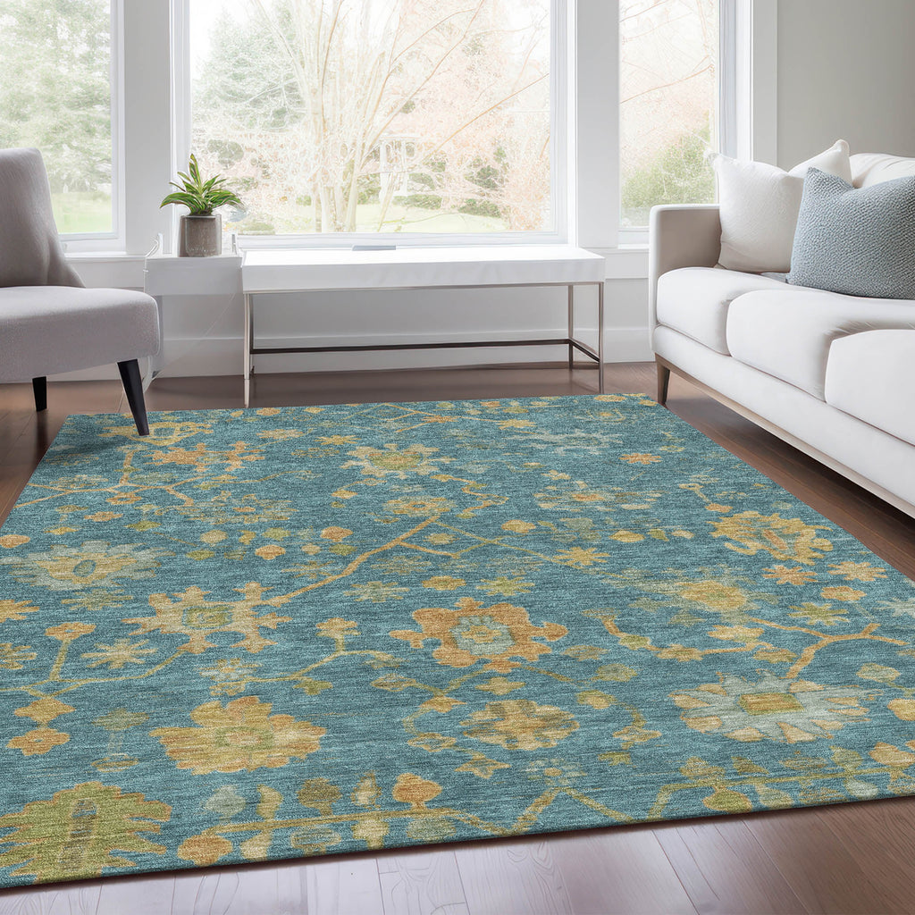 addison chantille acn1930 teal rug