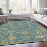 addison chantille acn1930 teal rug