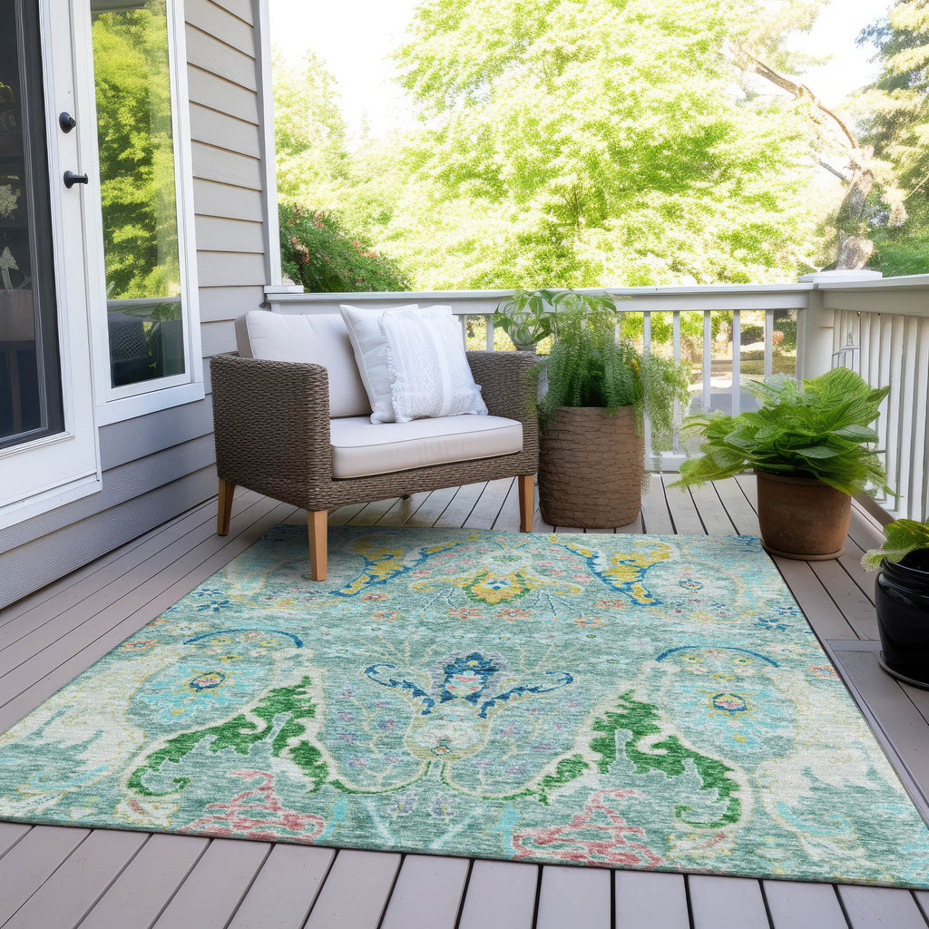 addison chantille acn1932 teal rug