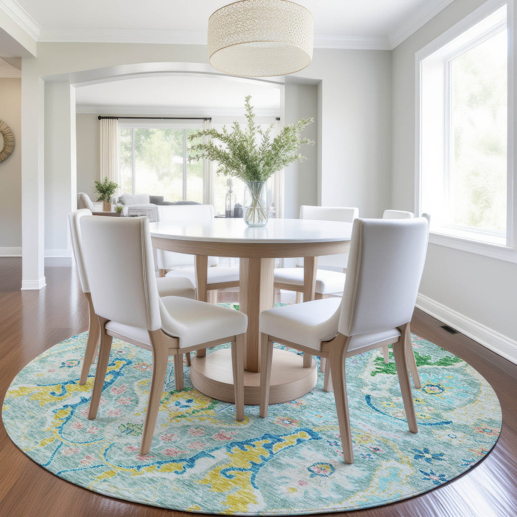 addison chantille acn1932 teal rug