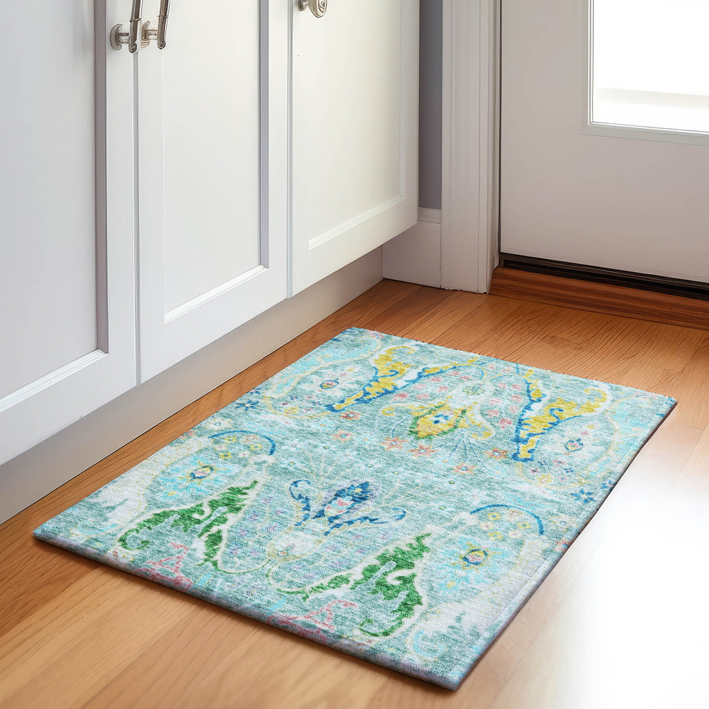 addison chantille acn1932 teal rug