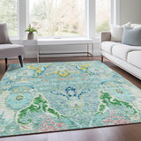 addison chantille acn1932 teal rug
