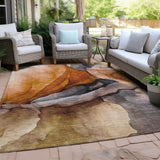 addison chantille acn1937 paprika rug