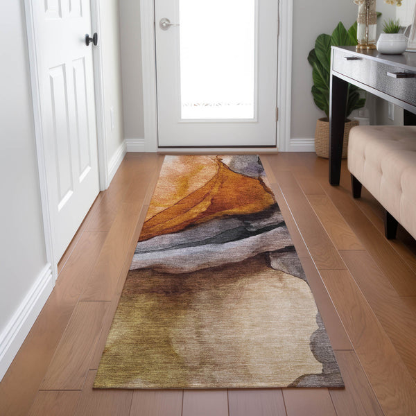addison chantille acn1937 paprika rug