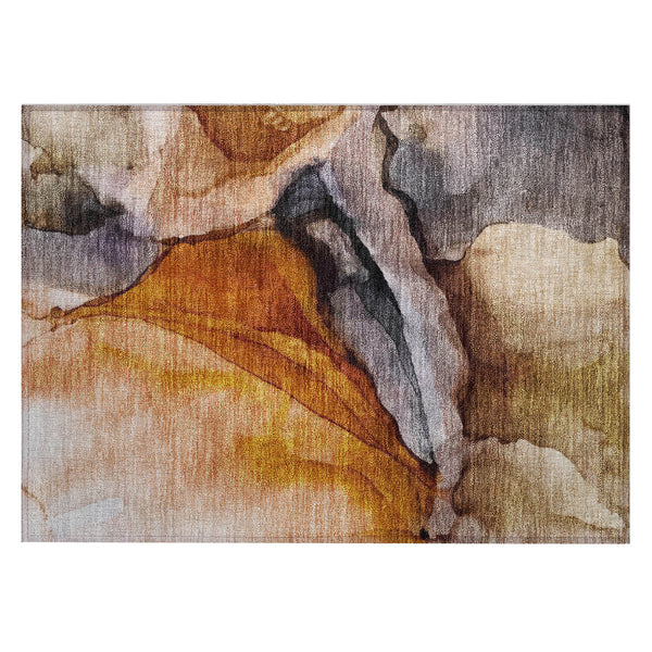 addison chantille acn1937 paprika rug