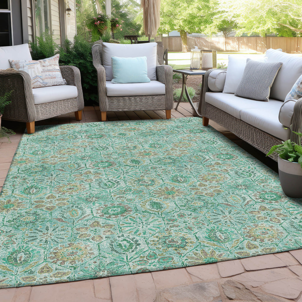addison chantille acn1938 aqua rug