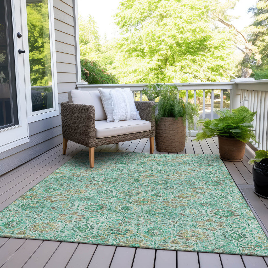 addison chantille acn1938 aqua rug