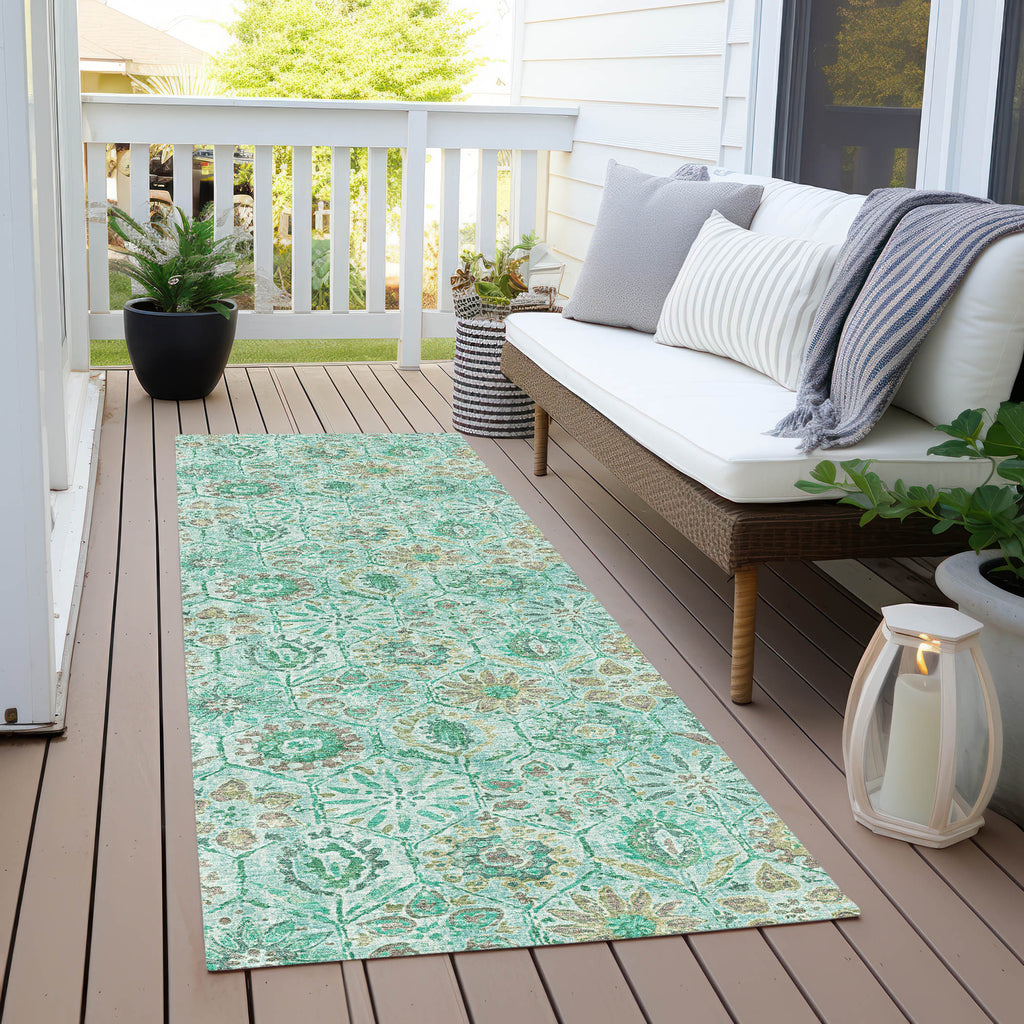 addison chantille acn1938 aqua rug