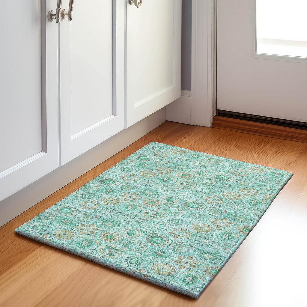 addison chantille acn1938 aqua rug