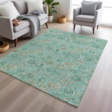 addison chantille acn1938 aqua rug
