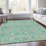 addison chantille acn1938 aqua rug