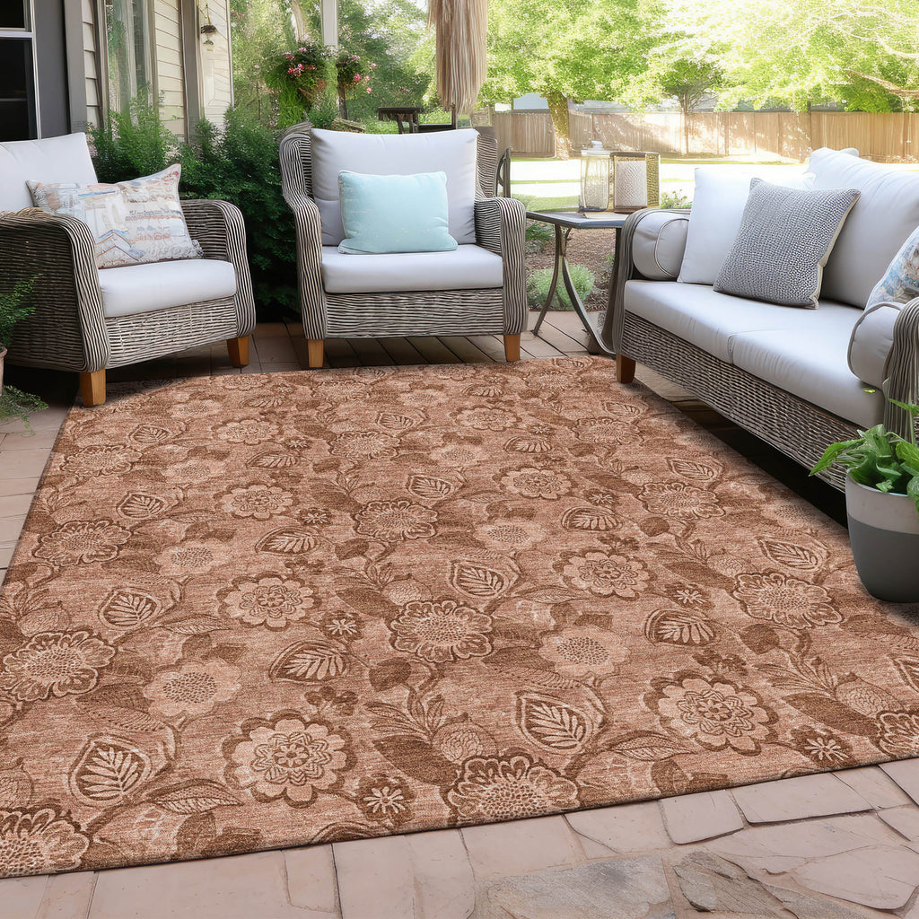 addison chantille acn1939 terracotta rug