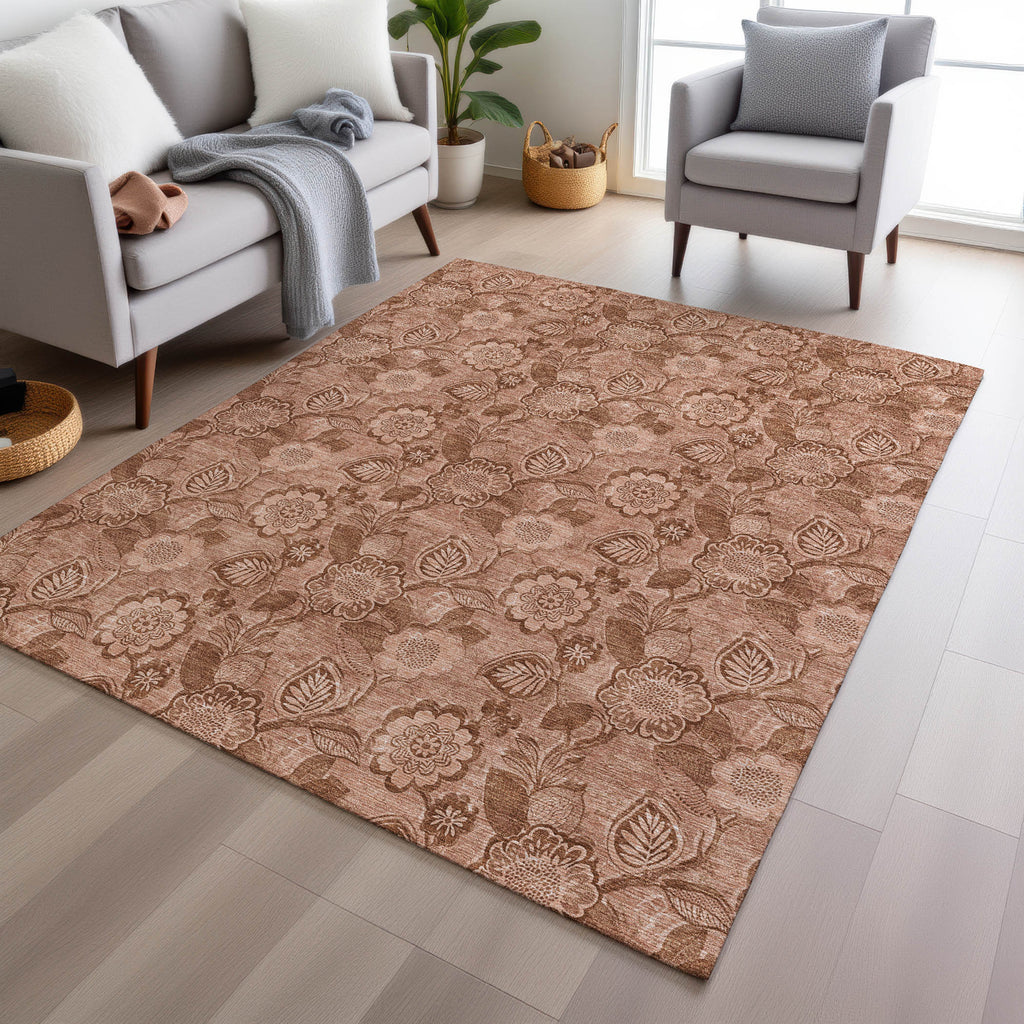 addison chantille acn1939 terracotta rug