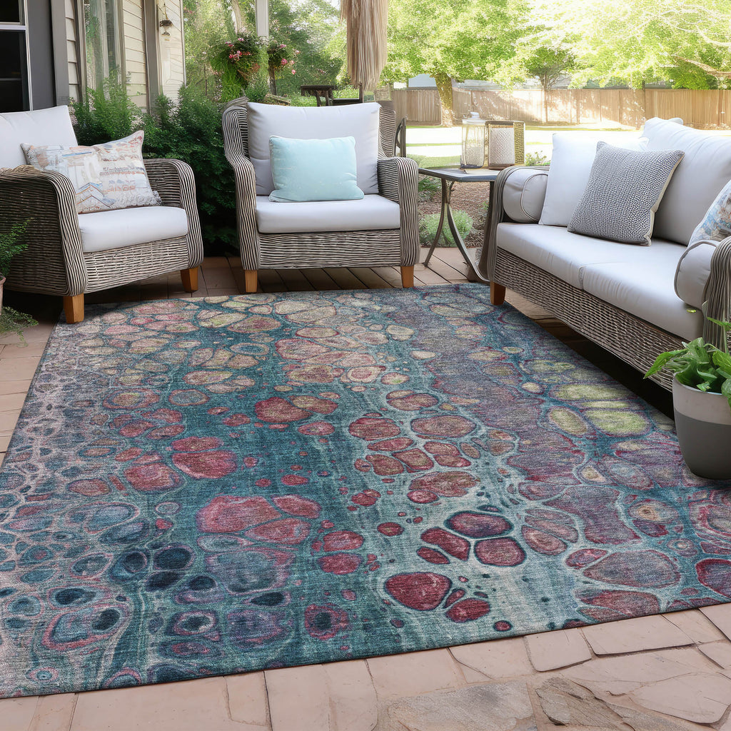 addison chantille acn1940 teal rug
