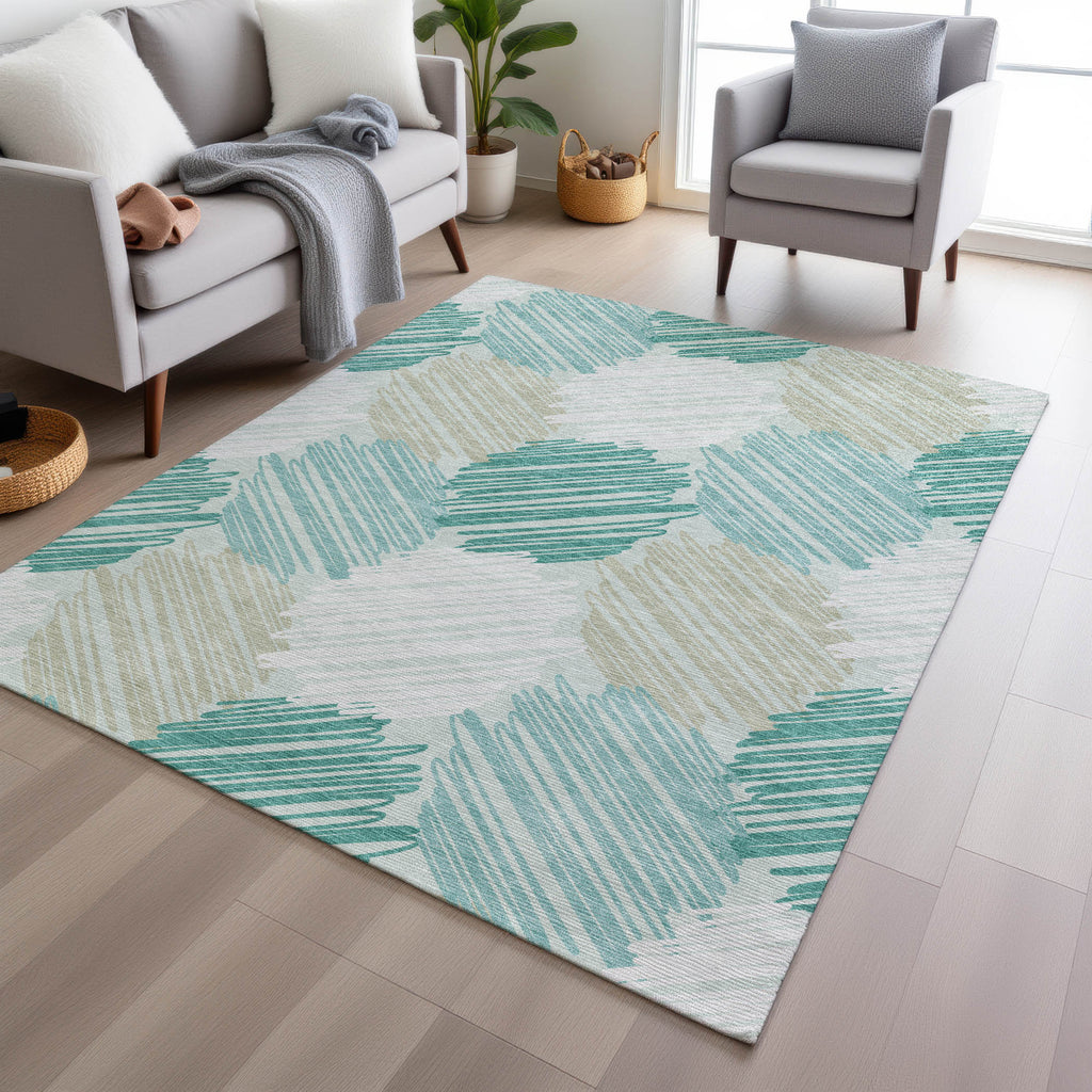 addison chantille acn1942 teal rug