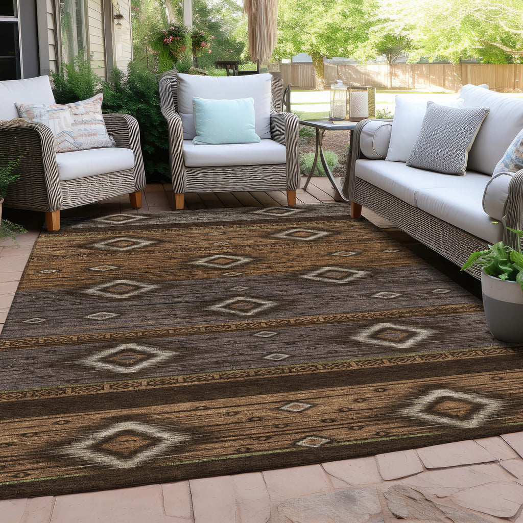 addison chantille acn1943 chocolate rug