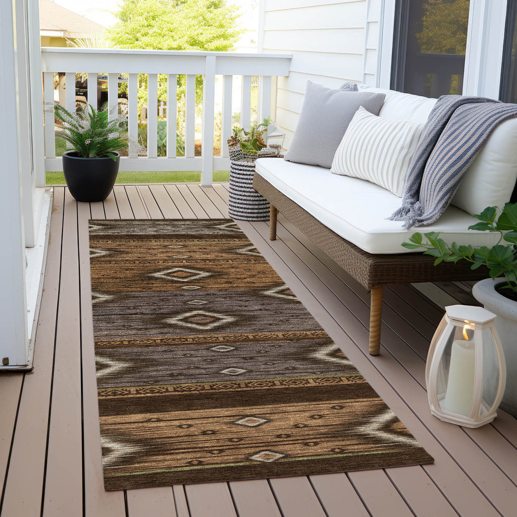 addison chantille acn1943 chocolate rug