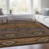 addison chantille acn1943 chocolate rug