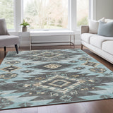 addison chantille acn1945 teal rug