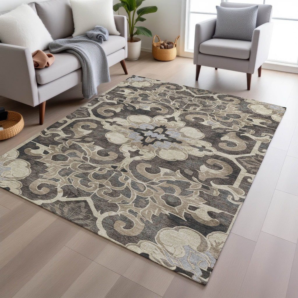 addison chantille acn1947 chocolate rug