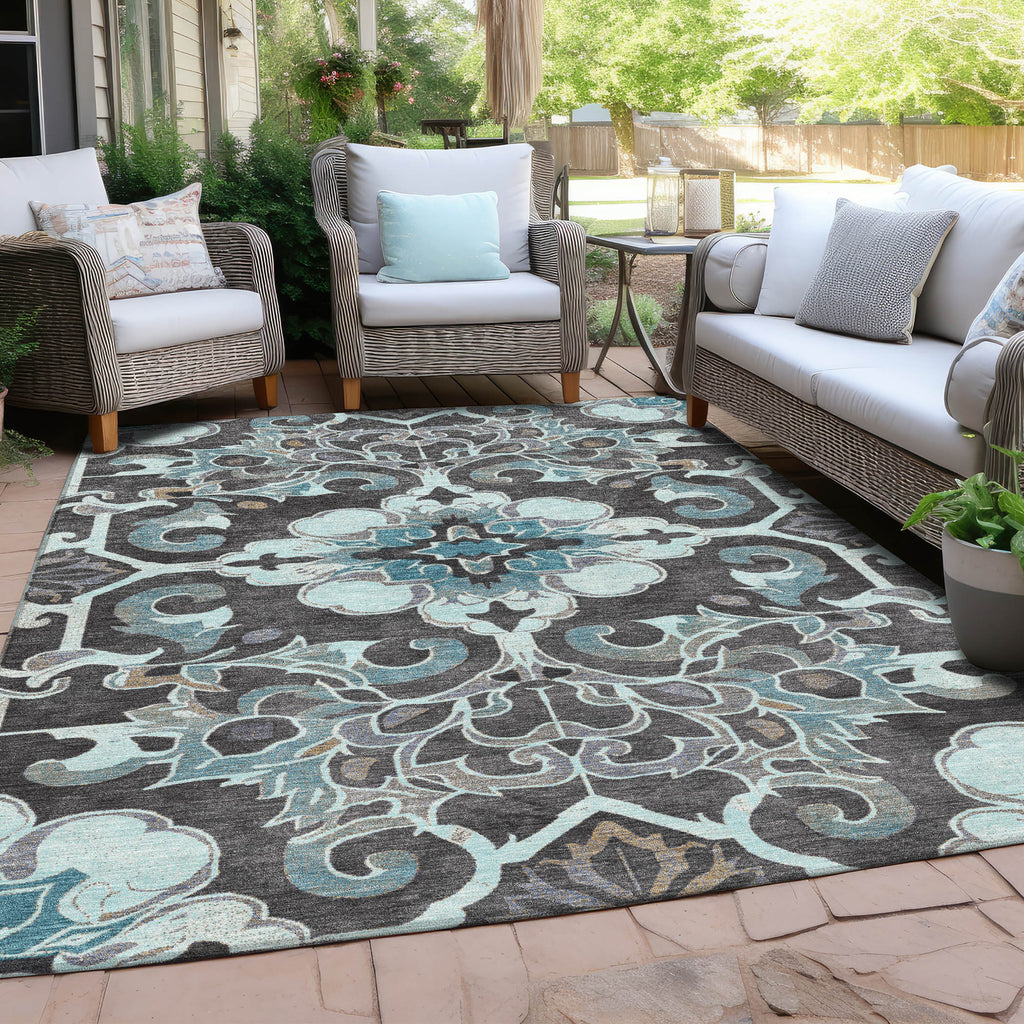 addison chantille acn1947 teal rug
