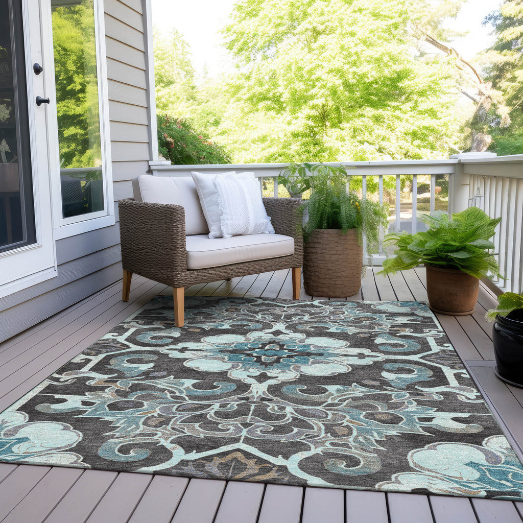 addison chantille acn1947 teal rug