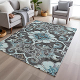 addison chantille acn1947 teal rug