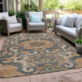 addison chantille acn1947 terracotta rug